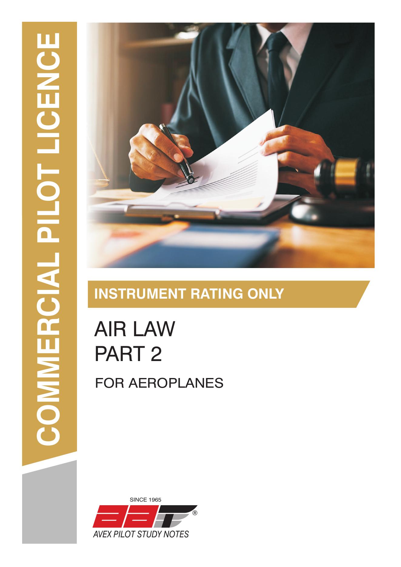 CPL (A) Air Law Volume 2