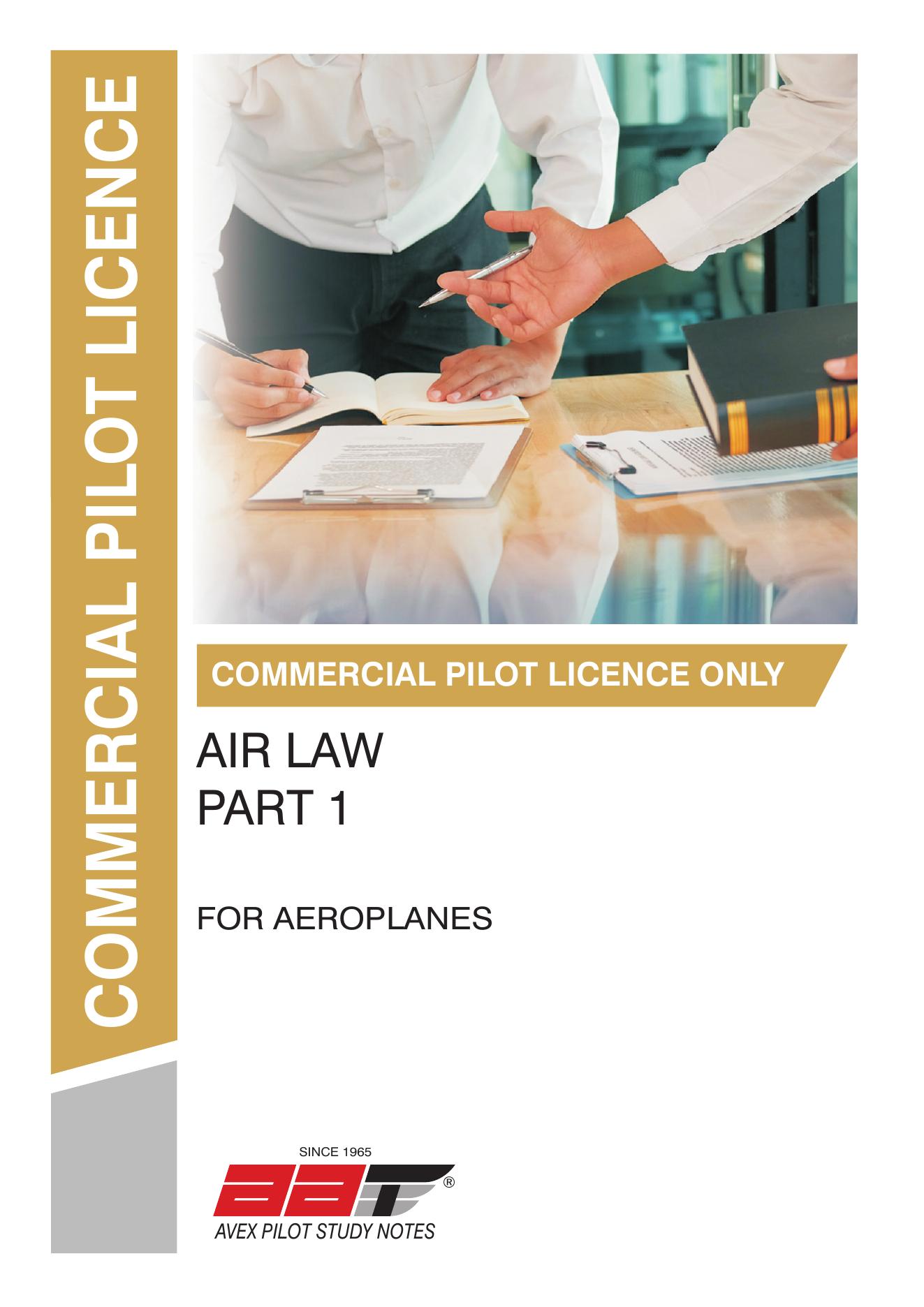 CPL (A) Air Law Vol 1